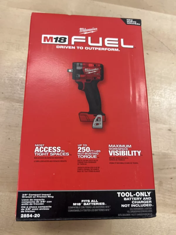 M18 FUEL™ 3/8"" Compact Impact Wrench w/ Friction Ring Bare Tool